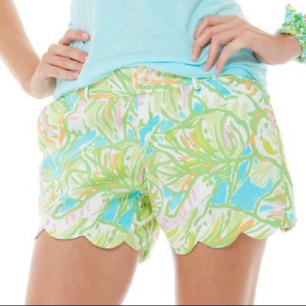 Lilly Pulitzer Elephant Ear Buttercup Short